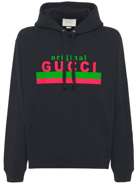 are gucci hoodies thick|gucci hoodie original price.